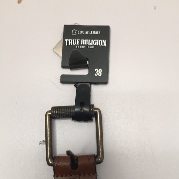 Brand new brown true religion belt - Picture 3 of 3
